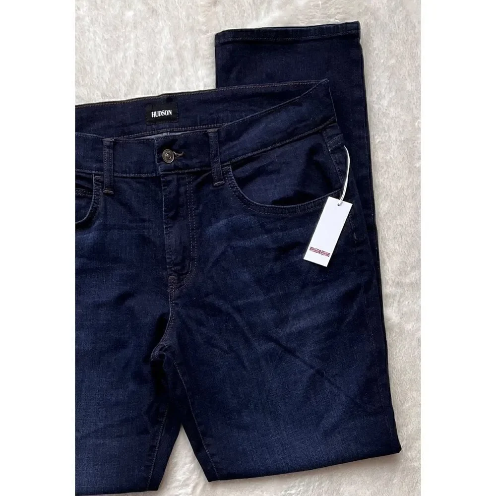 NWT Hudson Jeans Blake Slim Straight Leg Jeans in Matthew, Size 34 x 31